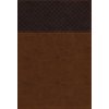NIV Study Bible, Fully Revised Edition, Large Print, Leathersoft, Brown, Red Letter, Comfort Print