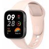 eses Silikónový remienok pre Xiaomi Redmi Watch 3 - Béžovo ružový