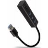 USB Hub AXAGON HMC-CR3A SuperSpeed húb, USB-A 5Gbps -> 3x USB-A & Card Reader, metal (HMA-CR3A)