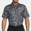 Pánska polokošeľa Nike Golf DriFit TOUR POLO CONFETTI PRT LT SM-GREY/WH XL