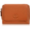 Paolo Peruzzi Dámska kožená peňaženka s RFID | oranžová SL-07-OR