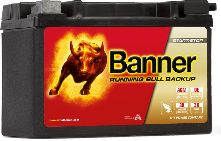 Banner Running Bull BACKUP 12V 9Ah 120A 509 00