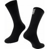 ponožky FORCE LONGER SLIM, černé Velikost: S-M/36-41