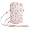 Guess PU G Cube Wallet Phone Bag Zipper ružové
