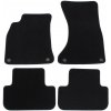 J&J Textilné gumové koberce PREMIUM+ AUDI A4 B8 2008-2015 4ks