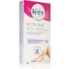 Veet Minima Hypoallergenic voskové depilačné pásiky na nohy 12 ks