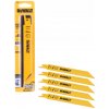 Pílové listy do priamočiarej píly na kov 152mm 5 ks DeWALT DT2361