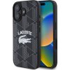 Lacoste Blend Monogram MagSafe Zadný Kryt pre iPhone 16 Black