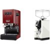 Gaggia New Classic EVO, red + Eureka Mignon Bravo, CR white