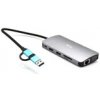 i-tec USB 3.0 USB-C/Thunderbolt 3x Display Metal Nano Dock with LAN, PD 100 W CANANOTDOCKPD