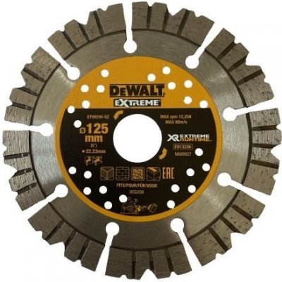 DeWalt diamantový rezný kotúč na betón 125mm DT90294