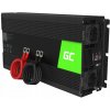 Menič napätia Green Cell 12V na 230V 1500W/3000W čistý sínus DC AC
