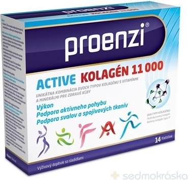 Proenzi ACTIVE KOLAGÉN 11 000 fľaštičky 14 ks od 16,93 € - Heureka.sk