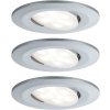 Paulmann | Paulmann 99933 - SADA 3x LED 5,2W IP65 stmievateľné kúpeľňové svietidlo 230V | W4755