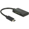 Čítačka pamäťových kariet DeLock USB-C/ SD, micro SD (91740) čierna