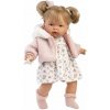Llorens 38356 JOELLE - realistická bábika so zvukmi a mäkkým látkovým telom - 38 cm