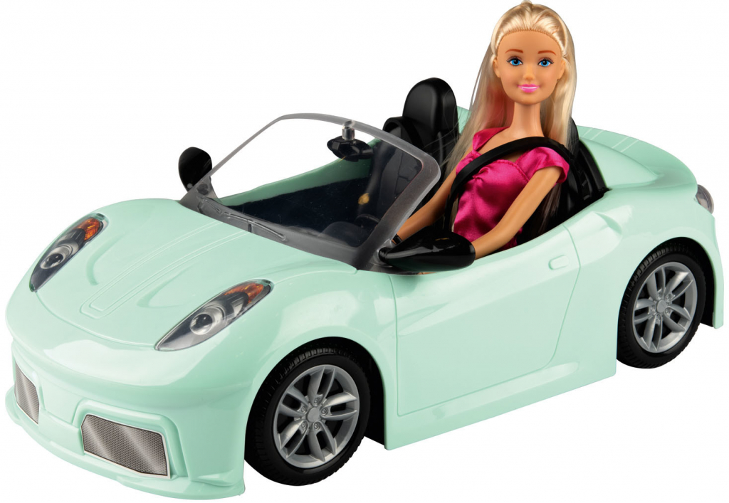 Playtive Fashion Doll s autom/vrtuľníkom auto