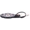 poziční světlo oválné LED (120x40 mm) s držákem, kabel 0,5 m