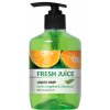 FRESH JUICE - Tekuté mydlo s dávkovačom zelená mandarínka & palmarosa, 0,46 L