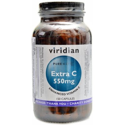 Viridian Extra C 550 mg 150 kapsúl