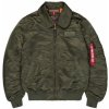 Alpha Industries pánska prechodná bunda Flying Tigers CWU dark olive Farba: zelená, Veľkosť: L