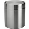 BEMETA - Odpadkový kôš s vekom stolný 1,5L, nerez brus 137115205