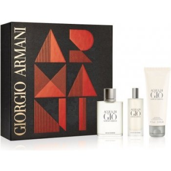 Armani Giorgio Acqua di Gio Pour Homme EDT 100 ml + EDT 15 ml + sprchový gél 75 ml darčeková sada