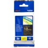 páska BROTHER TZ344 zlaté písmo, čierna páska Tape (18mm) (TZE344)