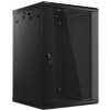 Lanberg LANBERG RACK CABINET 19” WALL-MOUNT 18U/600X600 (FLAT PACK) BLACK V2