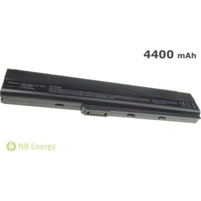 NB Energy A31-K52 4400mAh Li-lon - neoriginálna | Batéria ASUS A32-K52 A52F K52 K52F K52J K52JC X52J | 4400 mAh (48 Wh), 11,1V