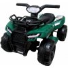 mamido Elektrické štvorkolky pre deti Quad J8AAA v zelenom prevedení s hudbou a svetlami