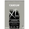 Canson XL Sand Grain Mix-Media Skicák 160 g/m², 40 listov - šedý veľkosť A3