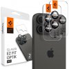 OCHRANNÉ TVRDENÉ SKLO PRE ŠOŠOVKU FOTOAPARÁTU SPIGEN OPTIK PRO L-SERIES GLAS.TR ”EZ FIT” CAMERA PROTECTOR 2-PACK IPHONE 14 PRO / PRO MAX / 15 PRO / PRO MAX / 16 PRO / 16 PRO MAX Čierny