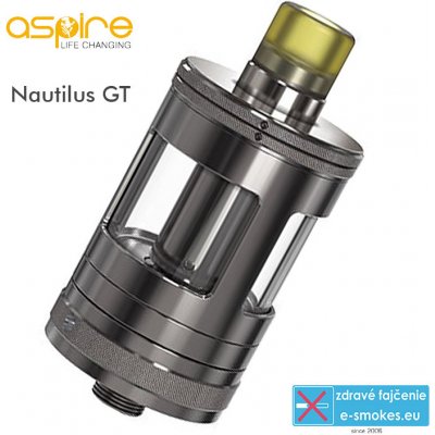 aSpire Nautilus GT Clearomizér Gunmetal 3ml