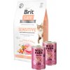 Brit Care Cat Grain-Free Sensitive Healthy Digestion & Delicate Taste 7 kg + WILD FARM Pate Lamb 2x400g