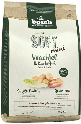 Bosch Soft Mini Quail & Potato 2,5 kg