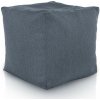Taburetka melanž granátová kocka Eco