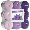 Bispol Čajové sviečky LAVENDER 18 ks