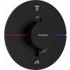 Hansgrohe ShowerSelect Comfort - Termostatická batéria pod omietku, na 2 spotrebiče, matná čierna 15554670
