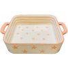 Keramická štvorcová zapekacia misa 20 cm
