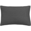 Vandyck Luxusná obliečka na vankúš Home Piqué waffle 40x55cm Off black