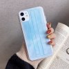 AppleKing kryt z mäkkého plastu so vzorom rúška pre iPhone 12 mini - modrý - možnosť vrátiť tovar ZADARMO do 30tich dní