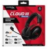 HyperX Cloud III S Wireless Black-Red Gaming Headset