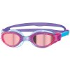 Zoggs Detské plavecké okuliare - PHANTOM ELITE MIRROR JUNIOR ružová/modrá