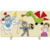 Detoa magnetické puzzle Rytieri