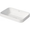 Duravit Happy D.2 Plus - Umývadlová misa zápustná, 60x40 cm, bez prepadu, biela 2359600000