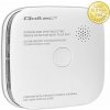 *Qoltec 52579 Bezdrátový detektor kouře Wi-Fi Tuya s LED indikací | Certifikovaný alarm 85 dB | Životnost senzoru 10 let | Baterie součástí (Certifikovaný detektor kouře Qoltec okamžitě reaguje na výs
