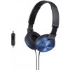 Sony MDR-ZX310AP slúchadlá s handsfree, modrá MDRZX310APL.CE7