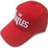 The Beatles Drop T Logo Šiltovka Red UNI