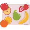 Bigjigs vkládací puzzle Ovoce